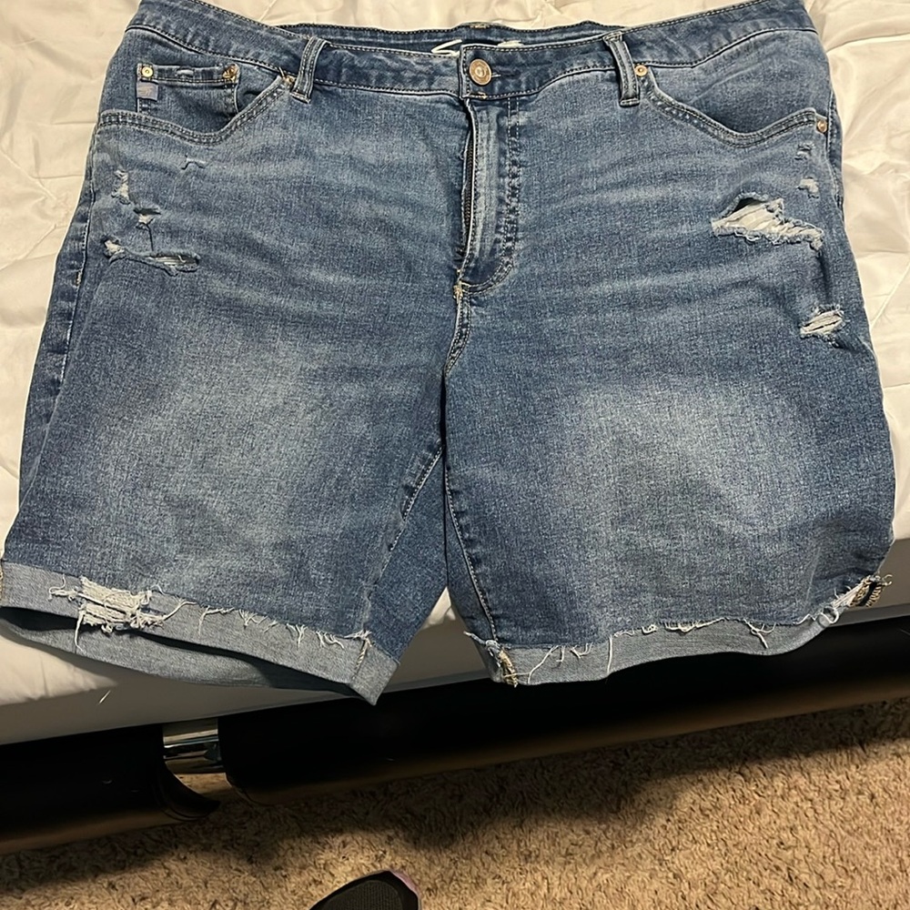 Seven brand size 16 jean shorts